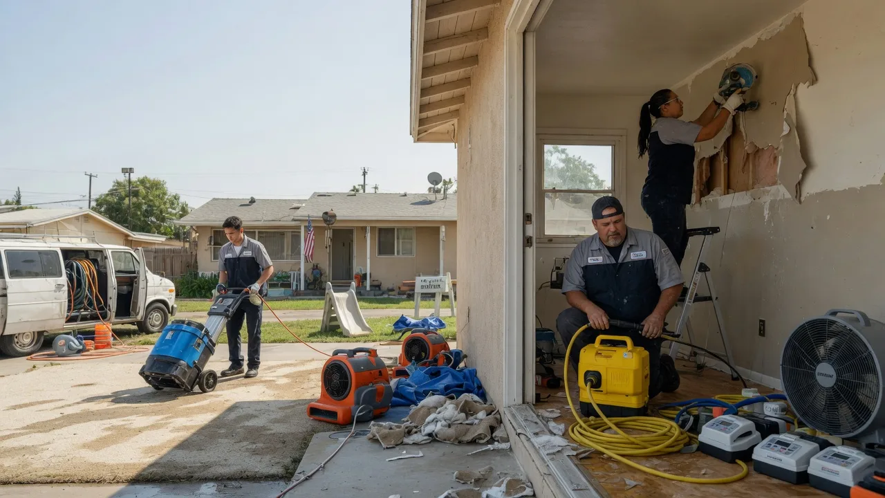 Water Damage Restoration in Santa Anna, TX near me